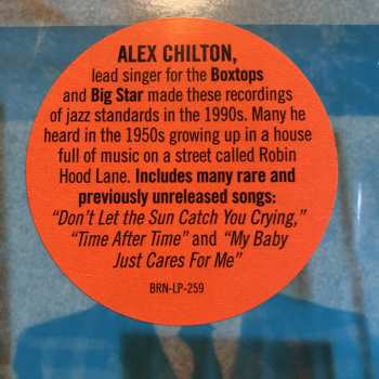 LP Alex Chilton: Songs From Robin Hood Lane 72700