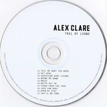 CD Alex Clare: Tail Of Lions DIGI 193827