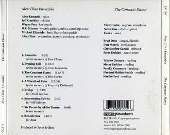 CD Alex Cline Ensemble: The Constant Flame 122071