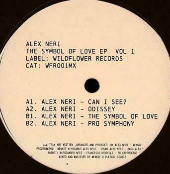 Album Alex Neri: The Symbol Of Love EP  Vol 1