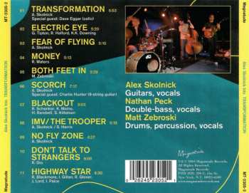 LP Alex Skolnick Trio: Transformation (blue Color Vinyl)