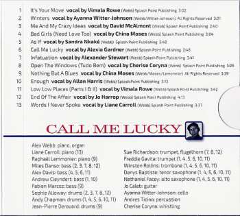 CD Alex Webb: Call Me Lucky 503651