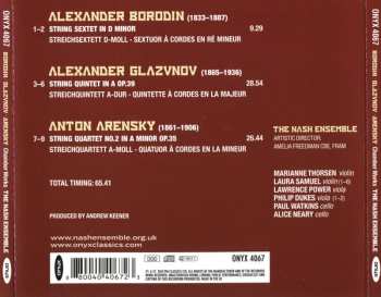 CD Alexander Borodin: Chamber Works (String Sextet - String Quintet - String Quartet No. 2) 309152