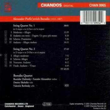 CD Alexander Borodin: String Quartets Nos 1 & 2 193362