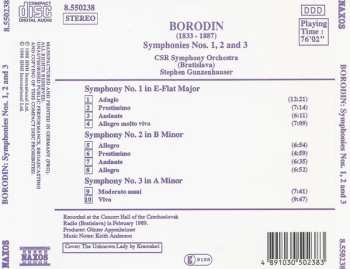 CD Alexander Borodin: Symphonies Nos. 1, 2, And 3 353265