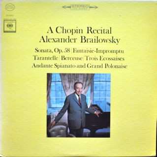 Album Alexander Brailowsky: A Chopin Recital