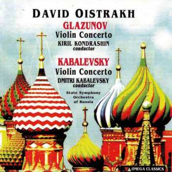CD David Oistrach: Glazunov / Kabelevsky - Oistrakh 469191