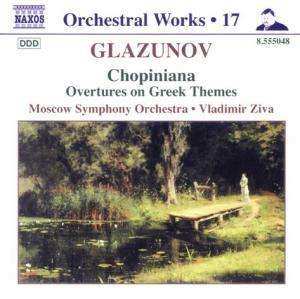 Album Alexander Glazunov: Chopiniana, Overtures On Greek Themes