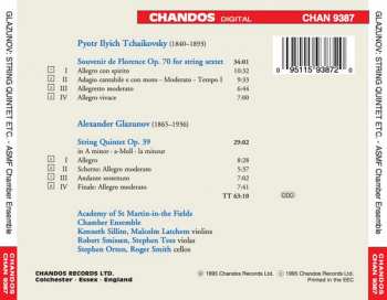 CD Alexander Glazunov: String Quintet Op. 39 / Souvenir De Florence String Sextet Op. 70 303204