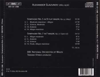 CD Alexander Glazunov: Symphonies No. 5 & 6 117134