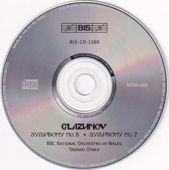 CD Alexander Glazunov: Symphonies No. 5 & 6 117134