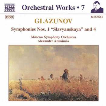 Alexander Glazunov: Symphonies Nos. 1 "Slavyanskaya" And 4