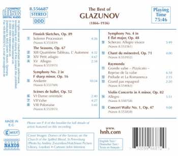 CD Alexander Glazunov: The Besto Of Glazunov 154399