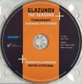 CD Alexander Glazunov: The Seasons • Serenade For Strings 296790