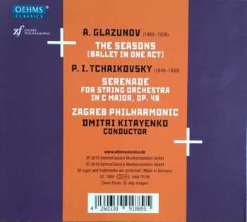 CD Alexander Glazunov: The Seasons • Serenade For Strings 296790