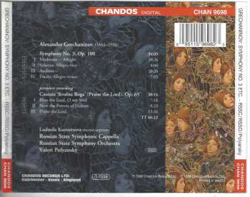 CD Alexander Gretchaninov: Symphony No. 3 • Cantata 'Praise The Lord' 286816