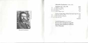 CD Alexander Gretchaninov: Symphony No. 3 • Cantata 'Praise The Lord' 286816
