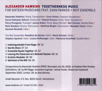 CD Alexander Hawkins: Togetherness Music (For Sixteen Musicians) 149908