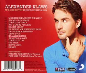 CD Alexander Klaws: Für Alle Zeiten Premium Edition 2014 185976