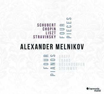 Album Alexander Melnikov: Four Pieces - Four Pianos