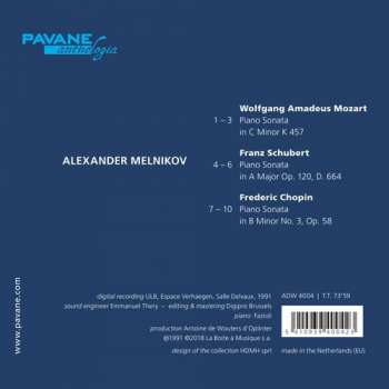 CD Alexander Melnikov: Three Sonatas 314484