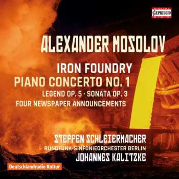 Album Alexander Mosolov: Klavierkonzert Nr.1 Op.14