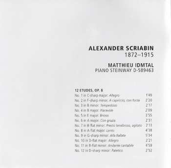 CD Alexander Scriabine: 12 Etudes, Op. 8 / 24 Preludes, Op. 11 267607