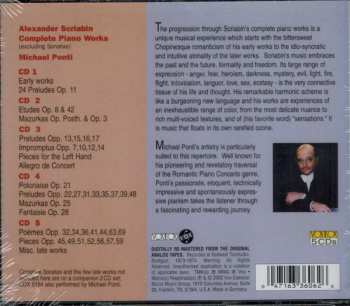 5CD Alexander Scriabine: Complete Piano Music 473670