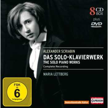 8CD/DVD/Box Set Alexander Scriabine: Das Solo-Klavierwerk - The Solo Piano Works - Complete Recording 288828