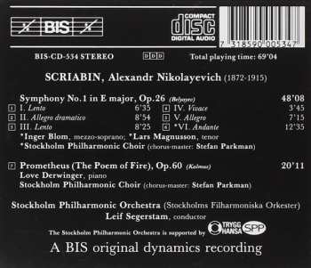 CD Alexander Scriabine: Symphony No.1 / Prometheus 277381