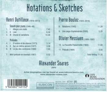 CD Alexander Soares: Notations & Sketches 497434