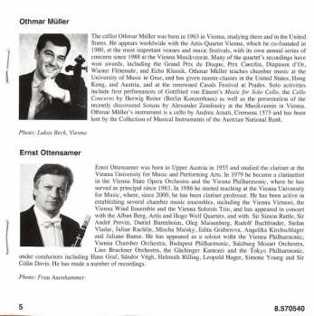 CD Alexander Von Zemlinsky: Cello Sonata • Three Pieces For Cello And Piano • Trio For Clarinet, Cello And Piano 437607