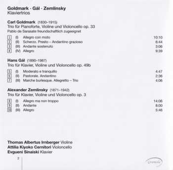 SACD Alexander Von Zemlinsky: Klaviertrios 290947