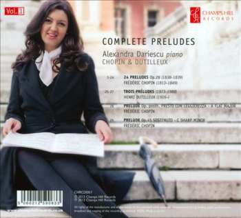 CD Alexandra Dariescu: Complete Preludes, Vol.1  427973