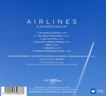 CD Alexandre Desplat: Airlines 194305