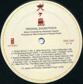 LP Alexandre Desplat: Isle Of Dogs (Original Soundtrack) 46448