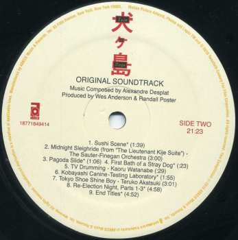 LP Alexandre Desplat: Isle Of Dogs (Original Soundtrack) 46448