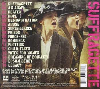 CD Alexandre Desplat: Suffragette (Original Motion Picture Soundtrack) 106800