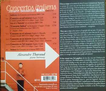 CD Alexandre Tharaud: Concertos Italiens 312665