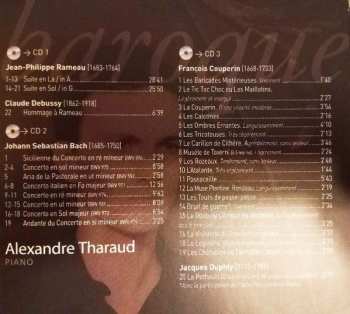3CD Alexandre Tharaud: Rameau • Bach • Couperin DIGI 262403