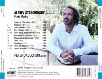 CD Alexei Stanchinsky: Piano Works 487805