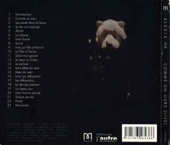 CD Alexis HK: Comme Un Ours [Live] DIGI