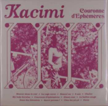 Album Alexis Kacimi: Couronne D'ephemeres