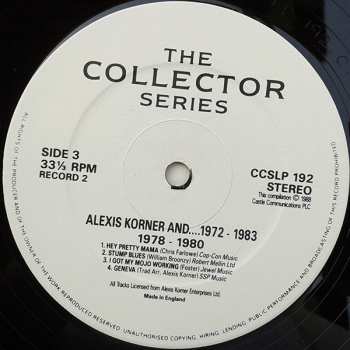 2LP Alexis Korner: Alexis Korner And... 1972 - 1983 430916