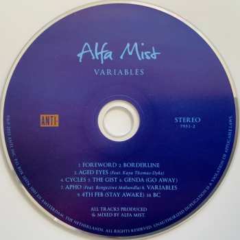 CD Alfa Mist: Variables 511437