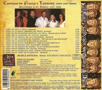 CD Alfonso X El Sabio: Cantigas De Flauta Y Tamboril 230514