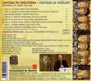 CD Alfonso X El Sabio: Cantigas De Inglaterra 230700