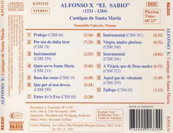 CD Alfonso X El Sabio: Cantigas De Santa Maria 294195
