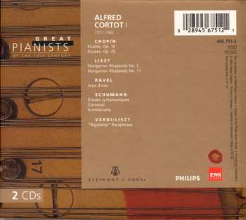 2CD Alfred Cortot: Alfred Cortot I