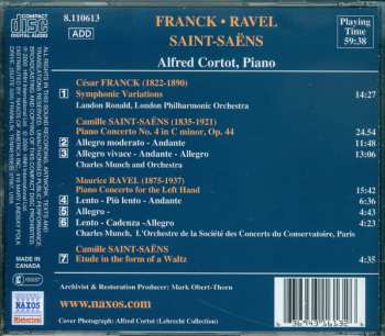 CD Alfred Cortot: Frank ; Saint-Saens ; Ravel -- Alfred Cortot, Piano (Historical Recordings 1931-1935) 255521
